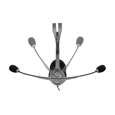 Auriculares Con Microfono Logitech H11 Gris