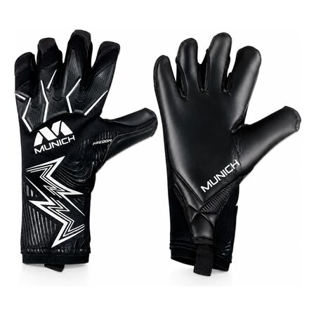 Guantes Arquero Profesional Munich Loyalty Latex Aleman Negro/blanco 7