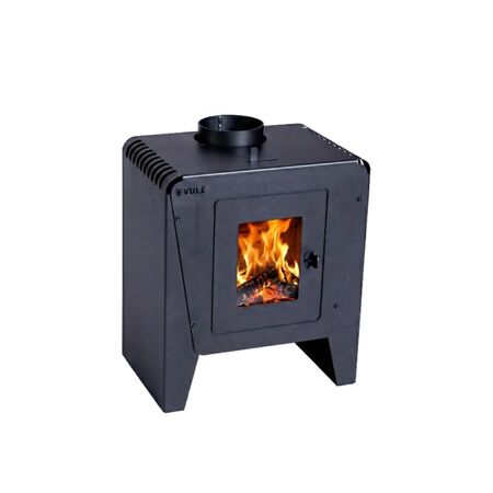 Estufa A Leña Vule Maula 7 Salamandra De Pie 7000 Kcal