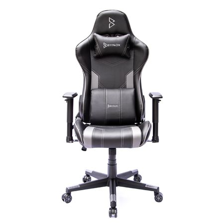 SILLA GAMER BYNOX ERGONOMICA RECLINABLE 180° NEGRA CI-SIGME1-NE