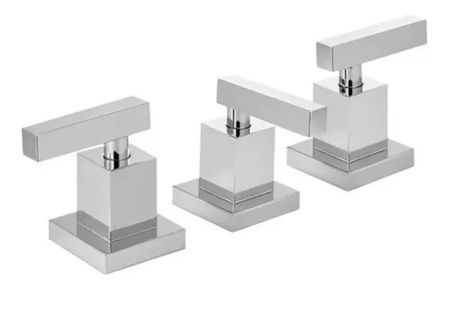 Griferia De Baño Peirano 70-153 Bidé Bicomando Color Cromo