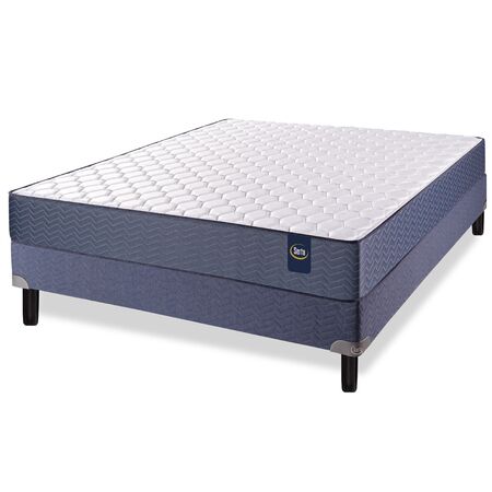 Colchon y Sommier Serta Missouri 2 Plazas 130x190x23cm Espuma de Alta Densidad