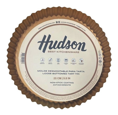 Tartera Desmontable Cobre Antiadherente Premium Hudson 25 Cm Cobre