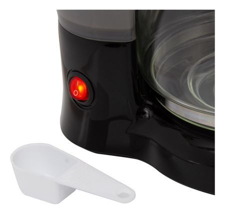 Cafetera De Filtro Kanji Kjh-cmf0800s02 Semi Automática Color Negro