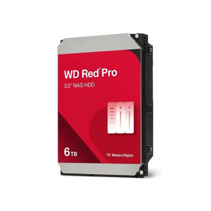 Disco Rigido Interno HDD Western Digital WD Red Pro NAS 6 TB WD6006FFBX - Vista 1
