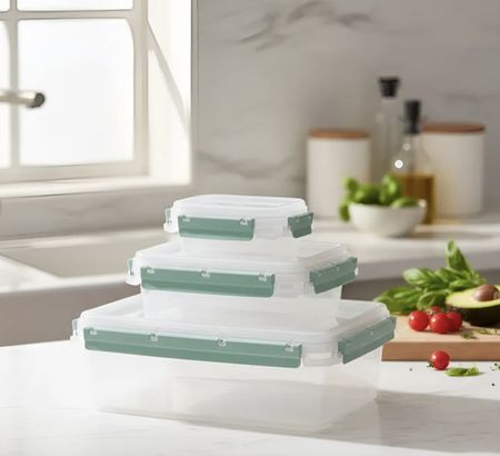 Set X 3 Hermeticos Tapers Plasticos Clip Tontarelli Italia