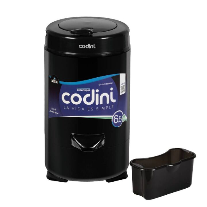 Secarropas Centrífugo Innova 6.5 kg Negro 2.800 RPM - Codin - Vista 3