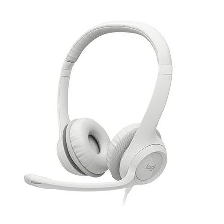 Auricular Logitech H390 USB Blanco