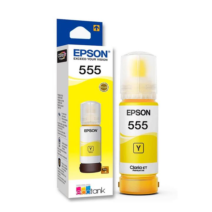 Botella Epson T555420-Al Amarillo - Vista 1