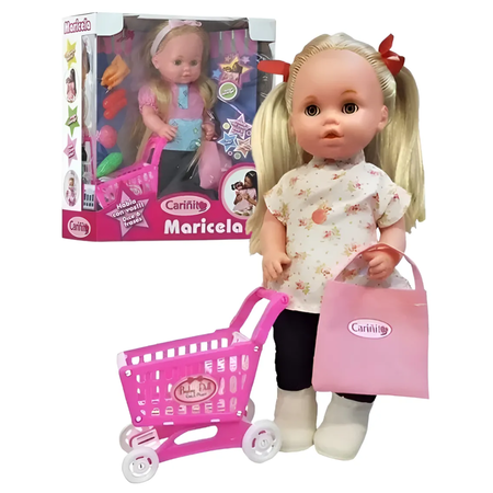 Muñeca Cariñito Maricela supermarcado 40cm (882)