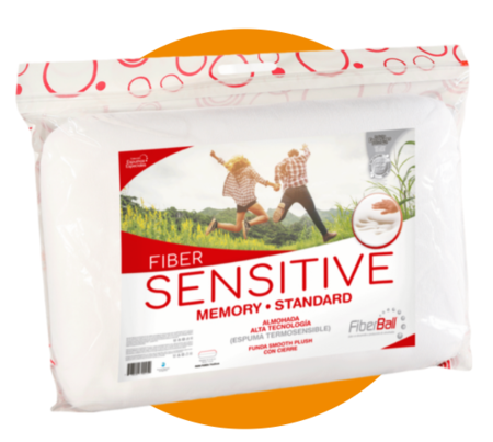 Almohada viscoelástica con memoria sensitive - Fiberball