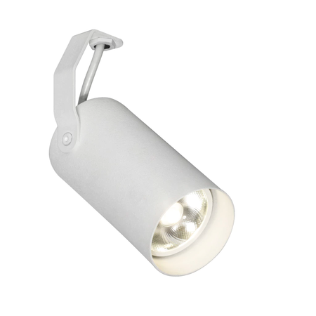 Cabezal Foco Dicro Gu10 Apto Led Con Escuadra Acero Blanco