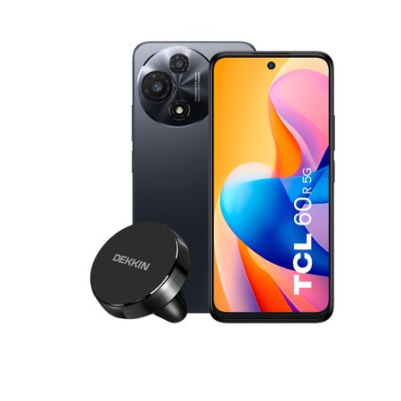 Celular Tcl 60R 4+128 5G Space Gray + Car Holder Para Celular