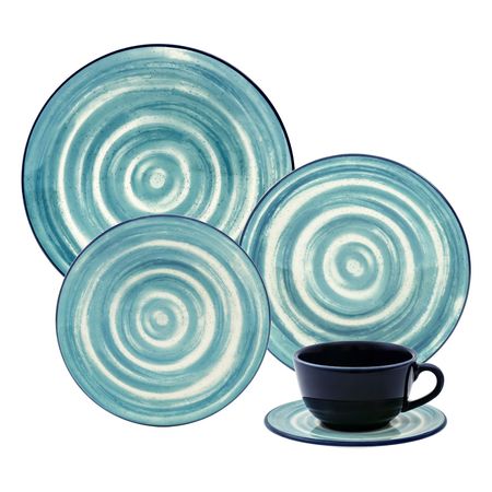 JUEGO VAJILLA X 30 PIEZAS UNNI OCEANICA