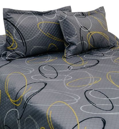 Cubrecama Fp Home Classic 1 1 2 Plazas Silver