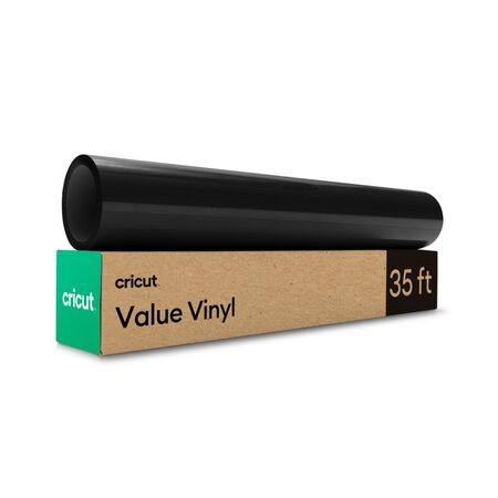 Vinilo Adhesivo Permanente Cricut Value Negro 35ft 2010880