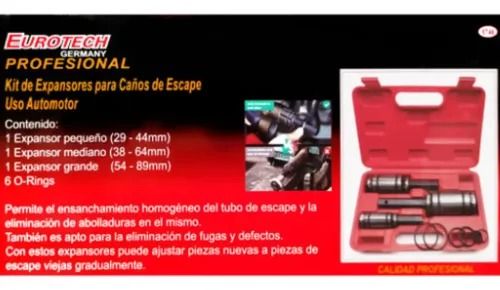 Expansor de Caños de Escape Eurotech Ajustable - Vista 1