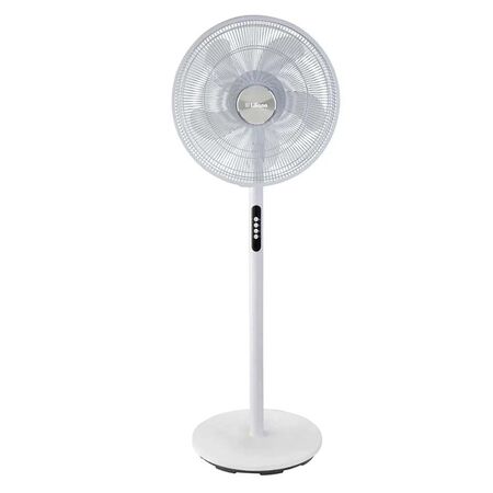 VENTILADOR LILIANA DE PIE BLANCO DE 16 PULGADAS