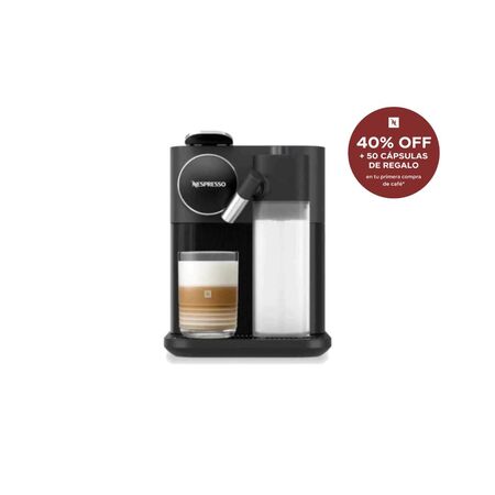 Cafetera Nespresso Gran Lattissima 1.3lts Negra F541-AR-BK-NE