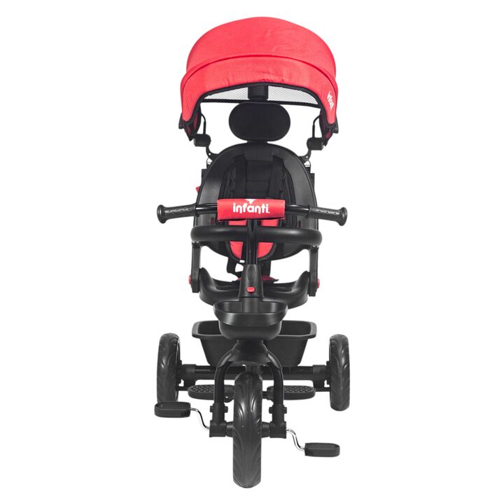 Triciclo multifuncional Infanti JY-T07B rojo - Vista 2