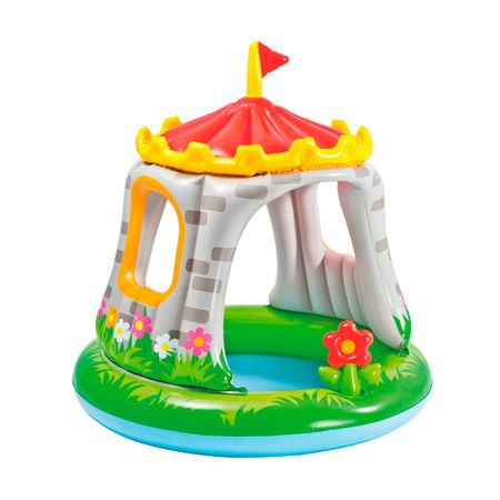 Pileta Inflable Infantil Intex Castillo Royal 68 Lt 122 X 122 Cm 22755/5