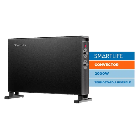 Convector SMARTLIFE 2000W Sl-Co2000Pn Negro