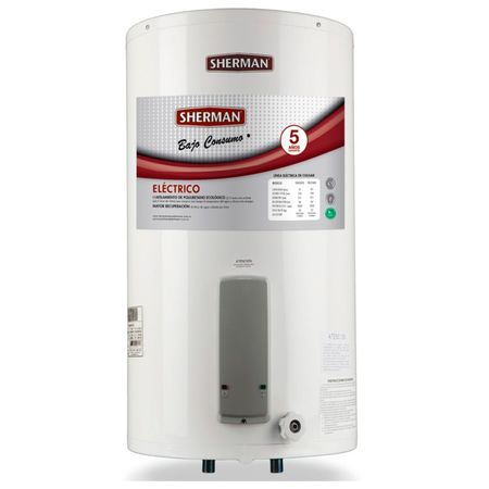 Termotanque Electrico Sherman 55 Lts Conexion Inferior