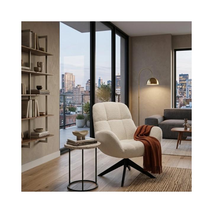 SILLON GIRATORIO NAPOLES - Vista 5