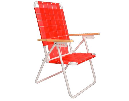Reposera Plegable Descansar 6 Posiciones C/Cintas 20001