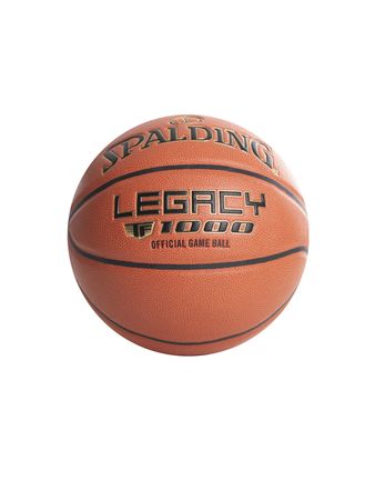 Pelota Spalding TF-1000 Legacy Fiba Unisex Básquet Naranja