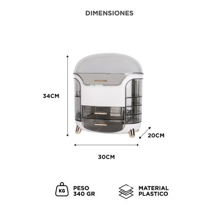 Organizador de Maquillaje Gadnic Porta Cosméticos
