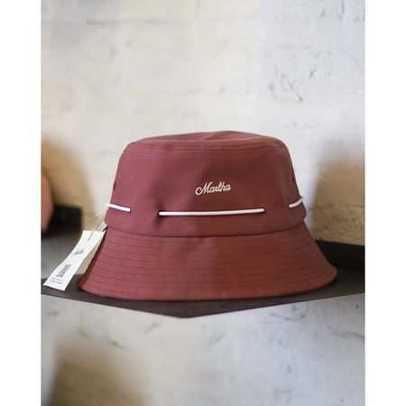 BOSQUE BUCKET HAT Martha Bordeaux