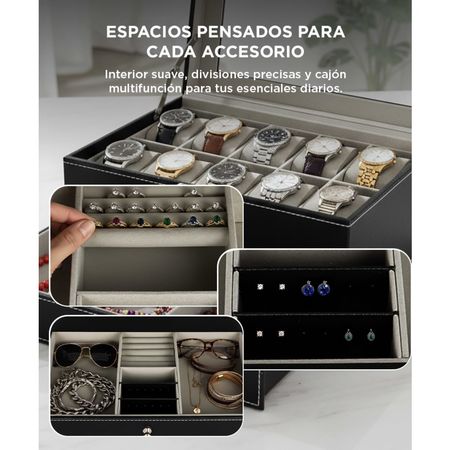 Estuche Organizador Gadnic Wat3.0 de Relojes y Joyas