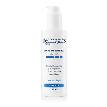 Leche Dermaglos De Limpieza Facial Piel Sensible 200ml