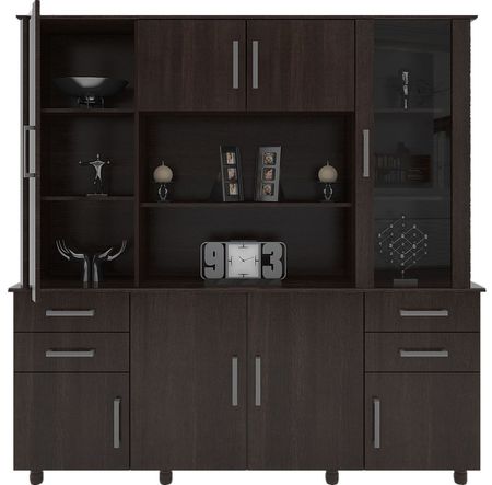 Modular Muebles Orlandi 201 8P 4C 185Cm Wenge