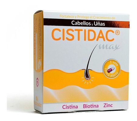Nutriceutic Cistidac Max Para Cabello Y Uñas 40 Capsulas