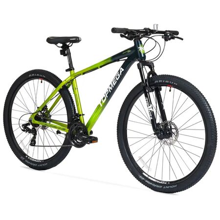 Bicicleta Mountain Bike Topmega Sunshine Aluminio Talle M R29 21vel Verde Lima