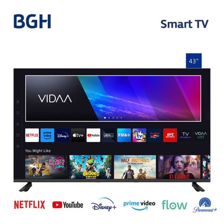 Smart Tv Led Bgh 43 Pulgadas Fhd B4325Fh5 