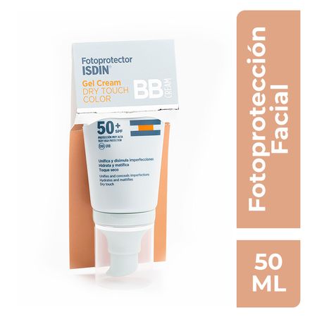Fotoprotector Isdin Gel Crema Toque Seco Fps50+ Color