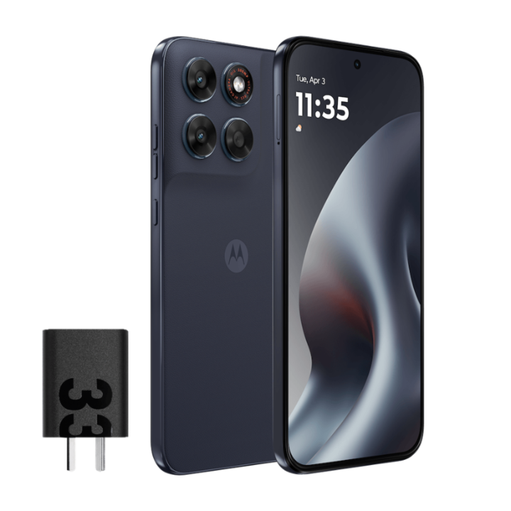 CELULAR MOTOROLA G MAX 8/256GB PANTONE OVERTURE GRIS - Vista 4