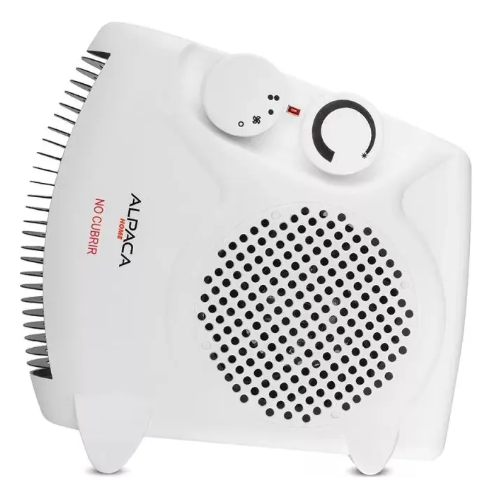 Caloventor Eléctrico Alpaca FH06 2000W Termostato Blanco - Vista 1