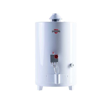 Termotanque a Gas Sherman 50 Lt TPGP050MSH13 Conexión Superior