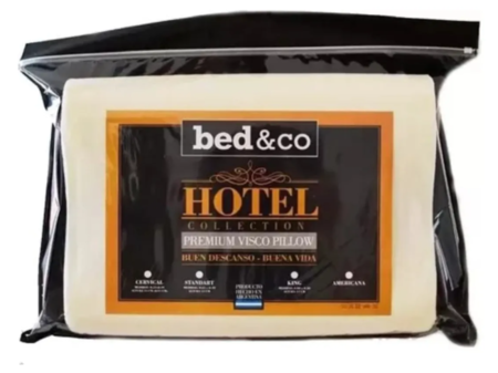 Almohada viscoelástica con memoria Hotel Bed & Co
