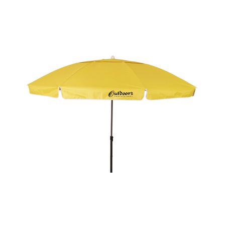 Sombrilla Outdoors lisa 2mts aluminio Amarilla U200