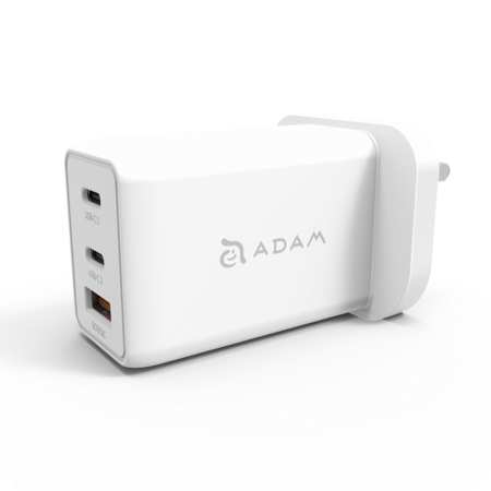 *EXCLUSIVO* Cargador Adam Elements 3 Puertos OMNIA X65 GaN