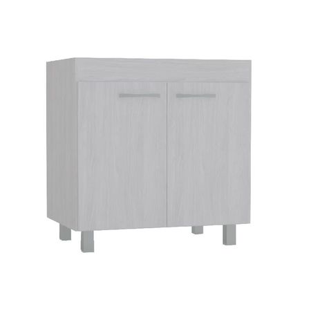BAJOMESADA ORLANDI JA 623 PREMIUM - JACARANDA, 2 PUERTAS, 1 ESTANTE
