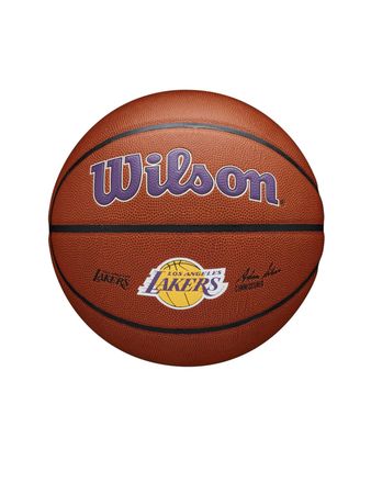 Pelota Wilson NBA Team Allience Los Angeles Lakers Unisex Básquet Marrón