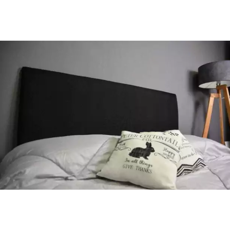 RESPALDO de cama LISO 160X120 Negro