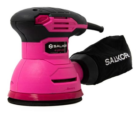 LIJADORA ORBITAL SALKOR ROSA - 125MM 300W (601.LRPR1200)