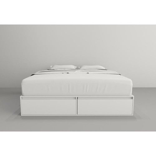 Box de Cama DS Home 1,80 m 4 Cajones 2 Puertas Everest 203x33x182 cm - Vista 4